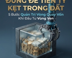 ĐỪNG ĐỂ TIỀN TỶ KẸT TRONG ĐẤT: 5 BƯỚC QUẢN LÝ DÒNG TIỀN KHI ĐẦU TƯ BẤT ĐỘNG SẢN