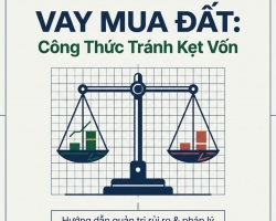 VAY NGÂN HÀNG MUA ĐẤT CÓ NÊN KHÔNG? CÁCH TÍNH BIÊN AN TOÀN DÒNG TIỀN ĐỂ KHÔNG KẸT VỐN