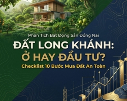 ĐẤT LONG KHÁNH: PHÙ HỢP ĐỂ Ở HAY ĐẦU TƯ KHI QUYẾT ĐỊNH MUA ĐẤT ĐỒNG NAI?