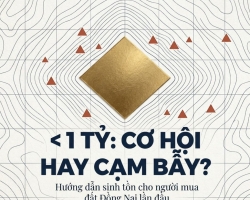 MUA ĐẤT ĐỒNG NAI DƯỚI 1 TỶ CÓ NÊN KHÔNG? KINH NGHIỆM THỰC TẾ CHO NGƯỜI MUA LẦN ĐẦU