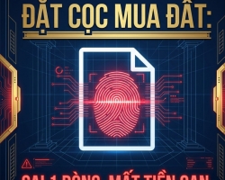 ĐẶT CỌC MUA ĐẤT: 7 DÒNG PHẢI KIỂM TRA KẺO MẤT TIỀN OAN